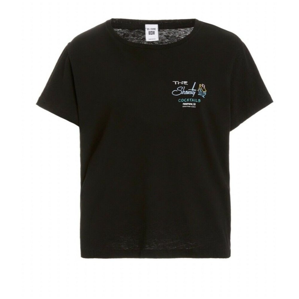 Re/Done Hanes Classic Tee “The Shanty” Size Small $120